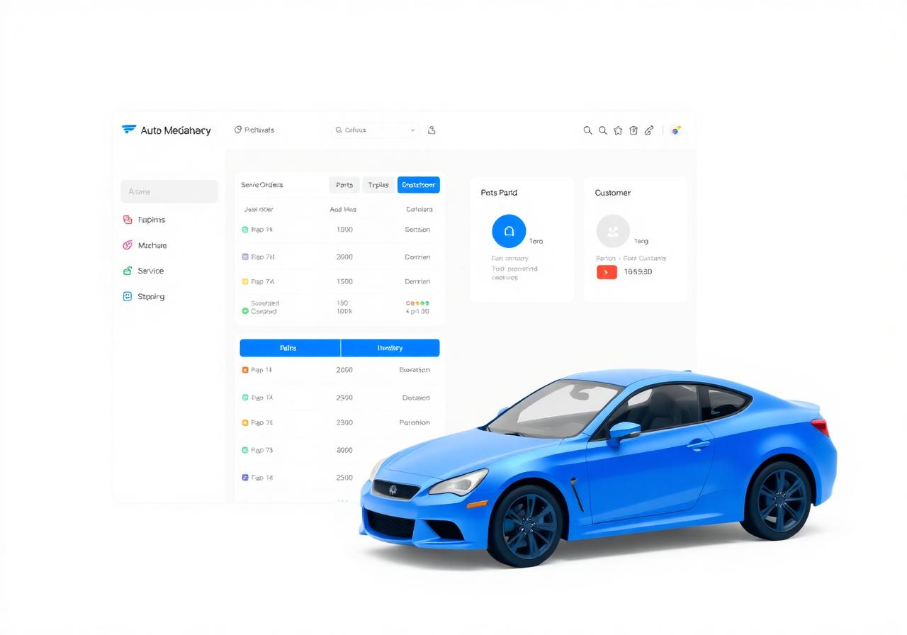 Interface do sistema AUTOMEC